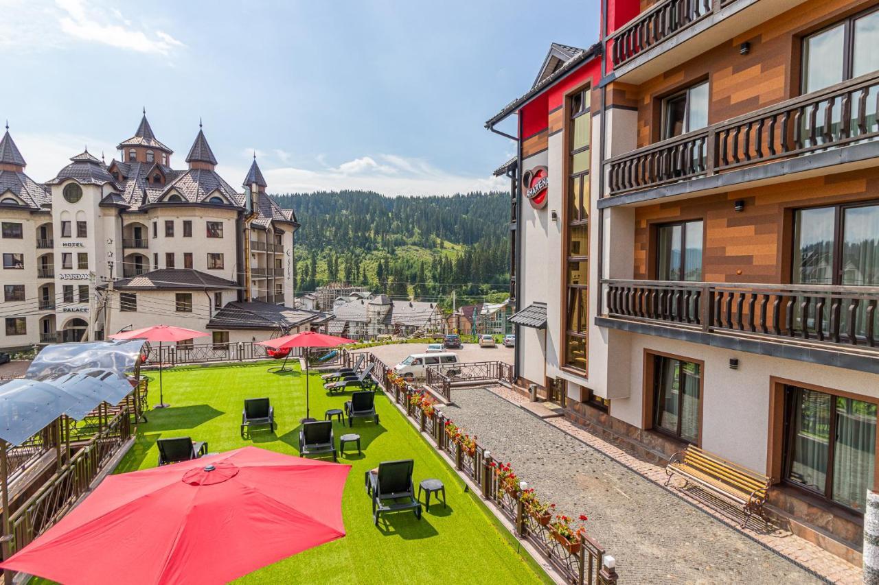 Amarena Spa Hotel: Mountain Retreat with Wellness Amenities Bukovel Exterior photo