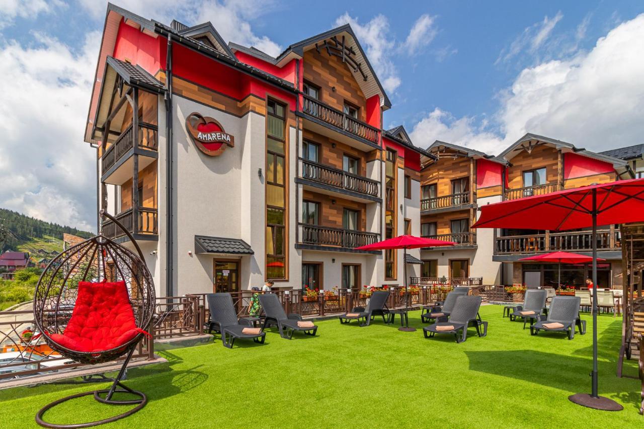 Amarena Spa Hotel: Mountain Retreat with Wellness Amenities Bukovel Exterior photo
