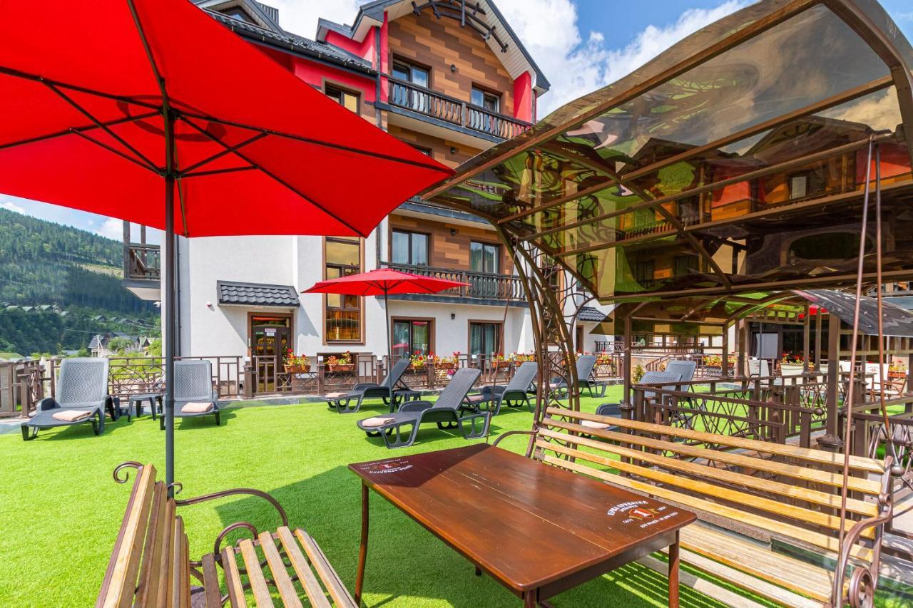 Amarena Spa Hotel: Mountain Retreat with Wellness Amenities Bukovel Exterior photo