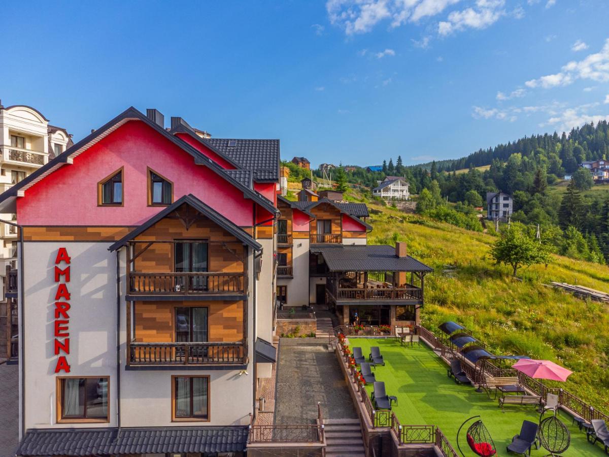 Amarena Spa Hotel: Mountain Retreat with Wellness Amenities Bukovel Exterior photo