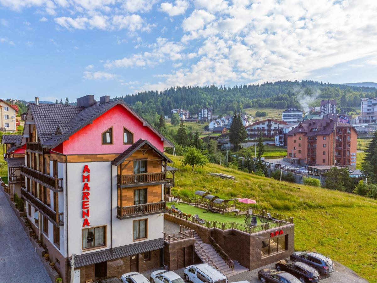 Amarena Spa Hotel: Mountain Retreat with Wellness Amenities Bukovel Exterior photo