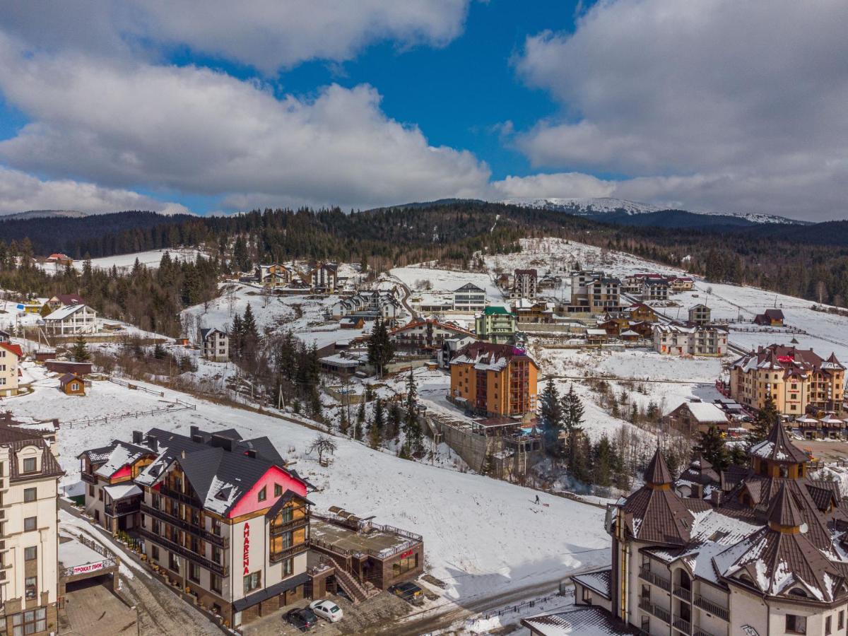 Amarena Spa Hotel: Mountain Retreat with Wellness Amenities Bukovel Exterior photo