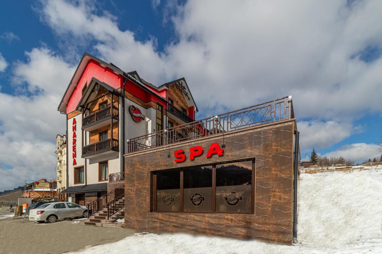 Amarena Spa Hotel: Mountain Retreat with Wellness Amenities Bukovel Exterior photo